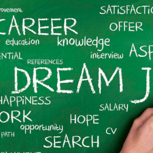 A profile picture depicting Starting my dream job.